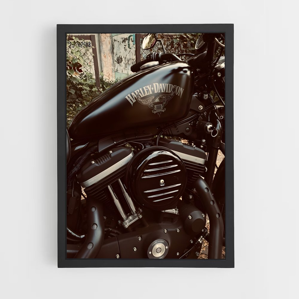 Poster Harley in the City – affiche Harley-Davidson (vue 2)